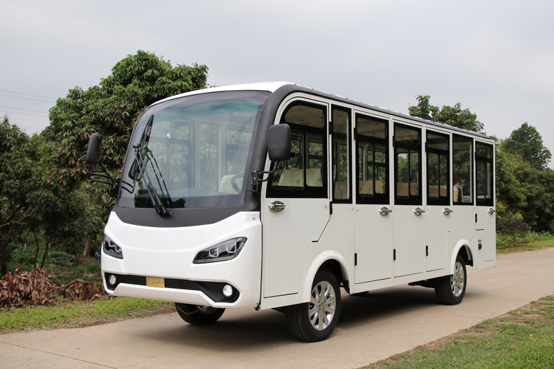 全新升級款14座封閉式旅遊遊覽荔枝视频APP黄觀光車